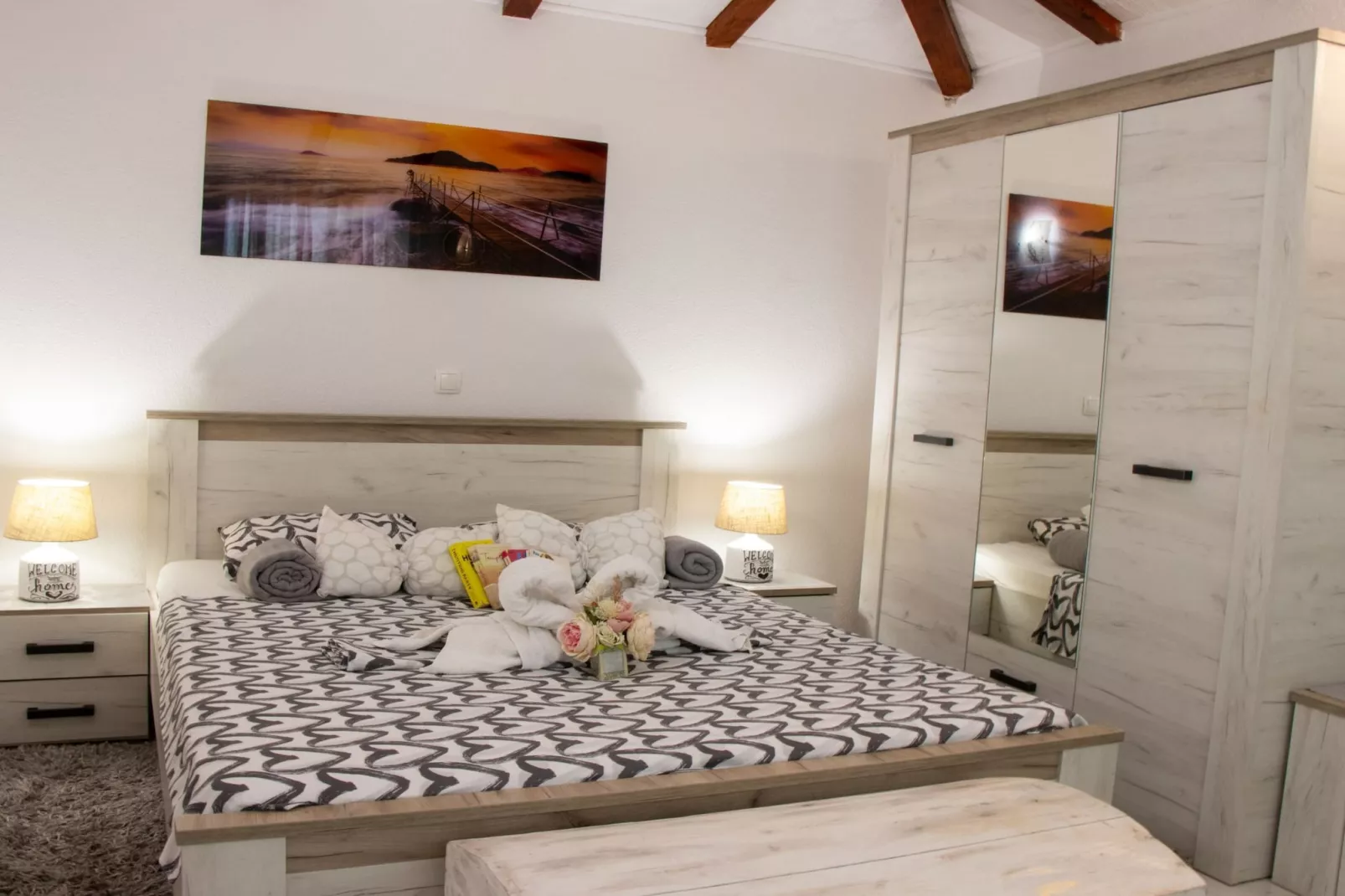 Authentic Dalmatian Treasure Homes - House Stone-Bedroom