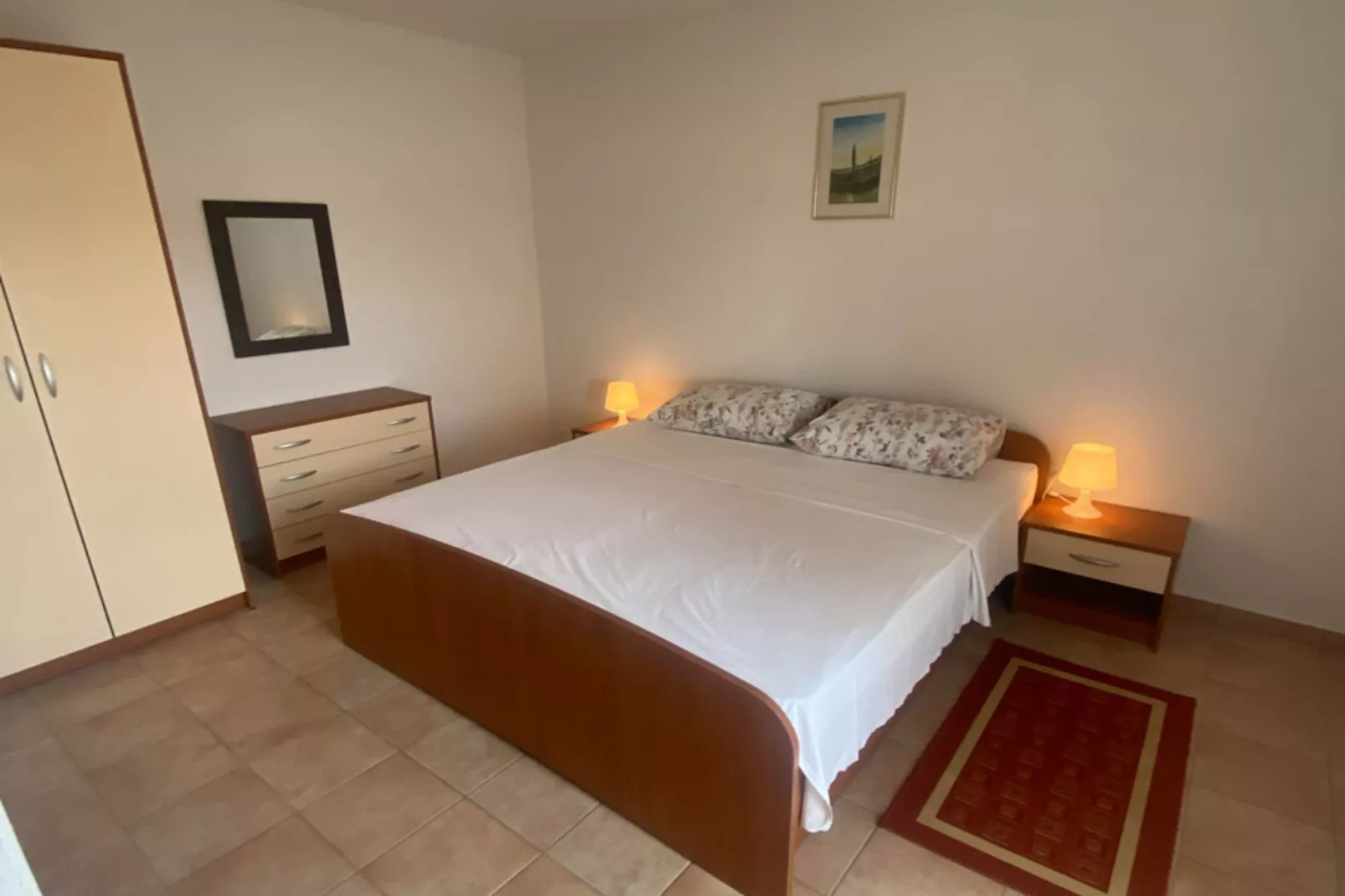 Apartments Danijela & Vlado - Three Bedroom Apartment With Balcony and Garden View-Schlafzimmer
