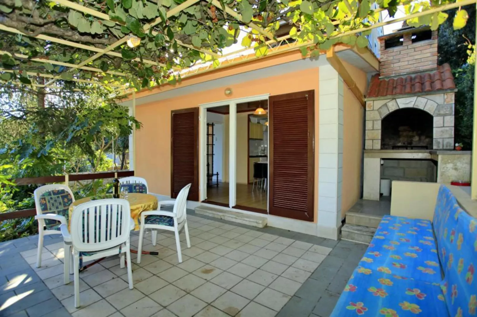 Apartments Villa Cebalo Korčula - Standard One Bedroom Apartment with Terrace and Sea View   EMA-Terrace balcony