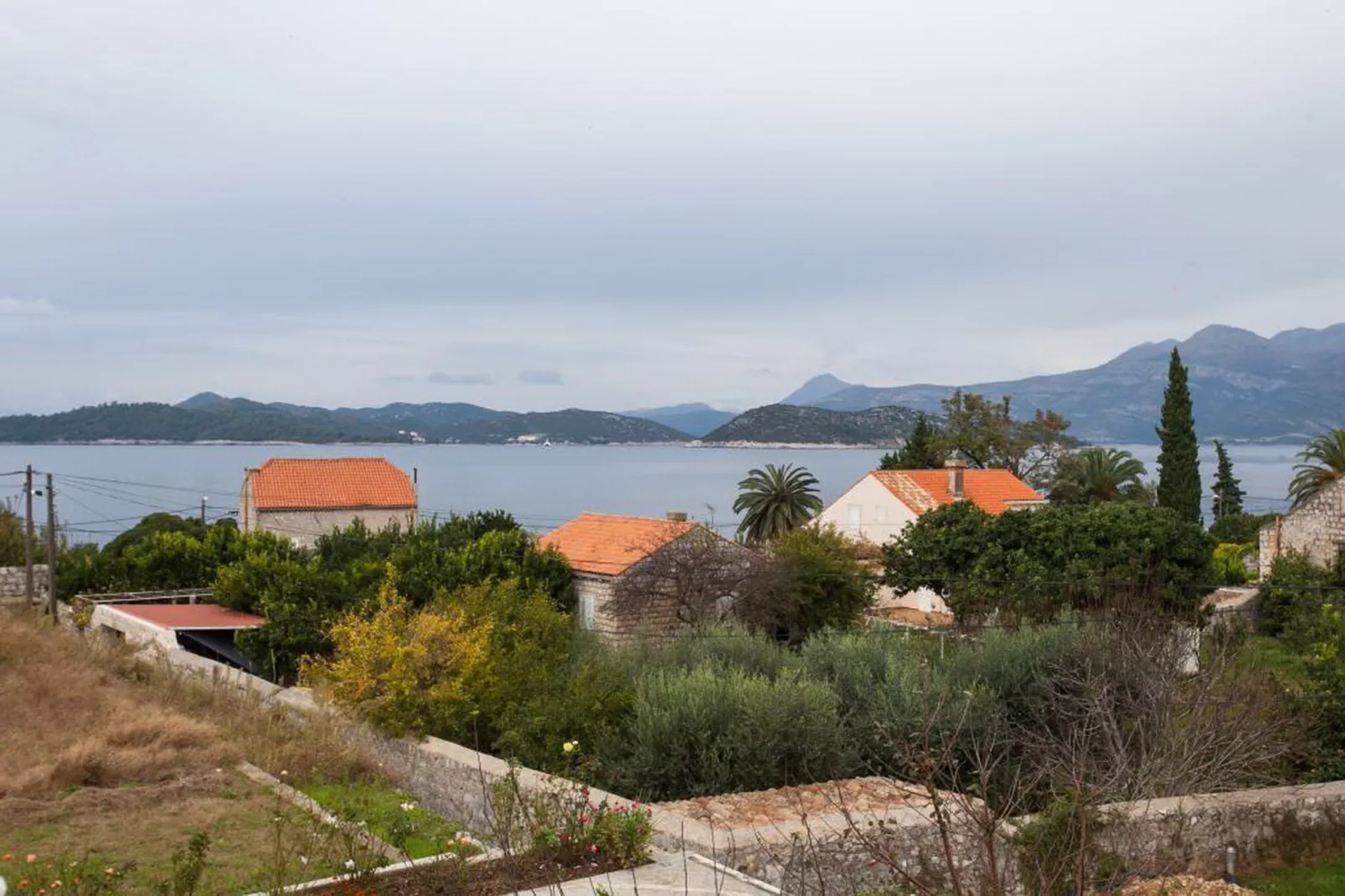 Apartments Ana Lopud - Double Room with Balcony and Sea View - (1 floor)