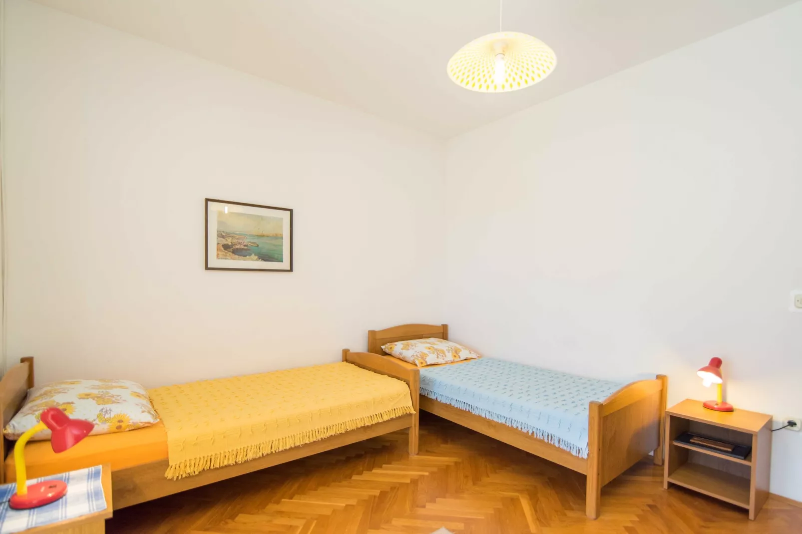 Comfortable Kastel Stafilic Apartment with Balcony - Two Bedroom Apartment with Balcony and Sea View-Schlafzimmer