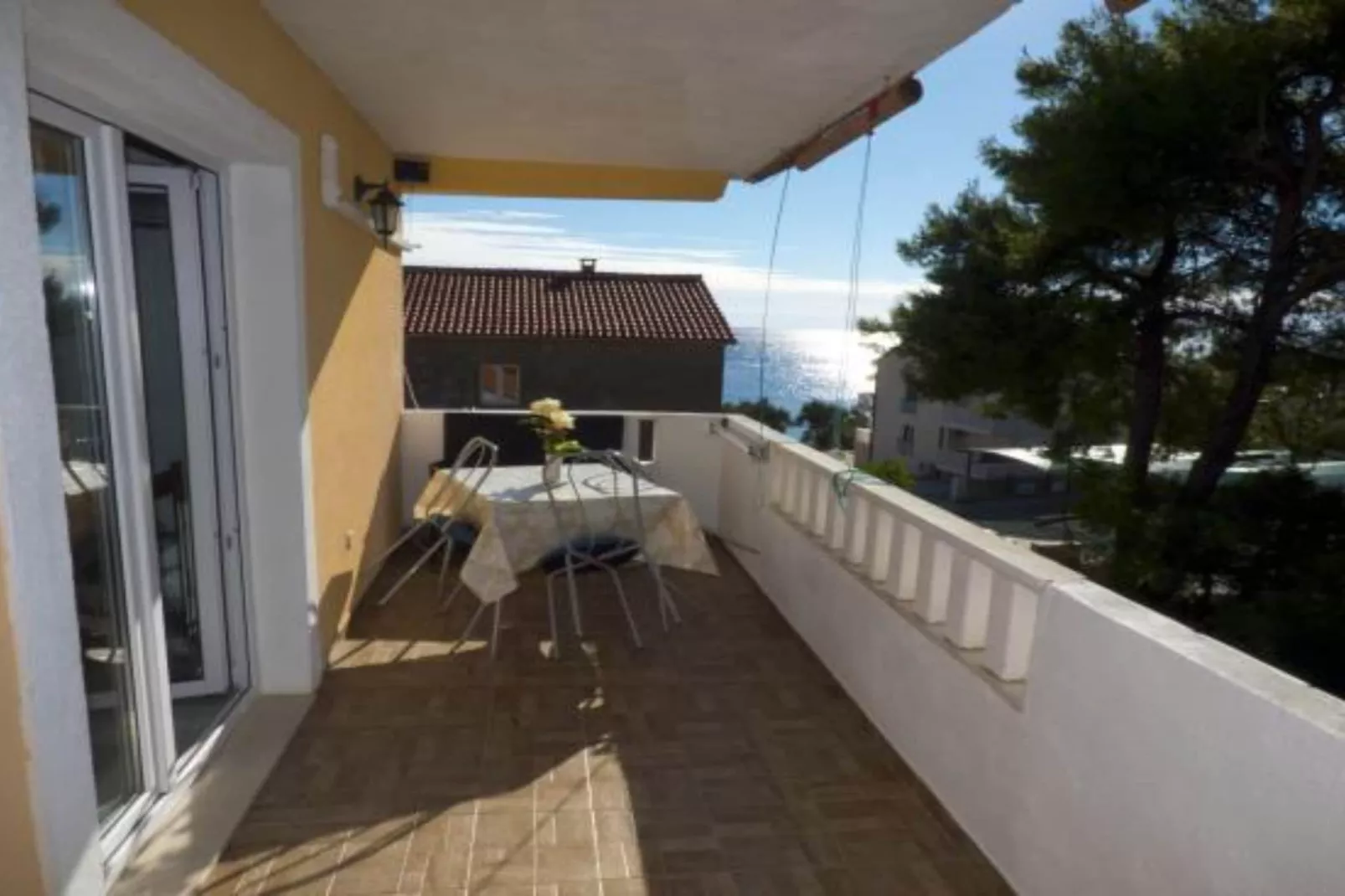 Beachfront Apartments Plaža - Two Bedroom Apartment A2-Terrace