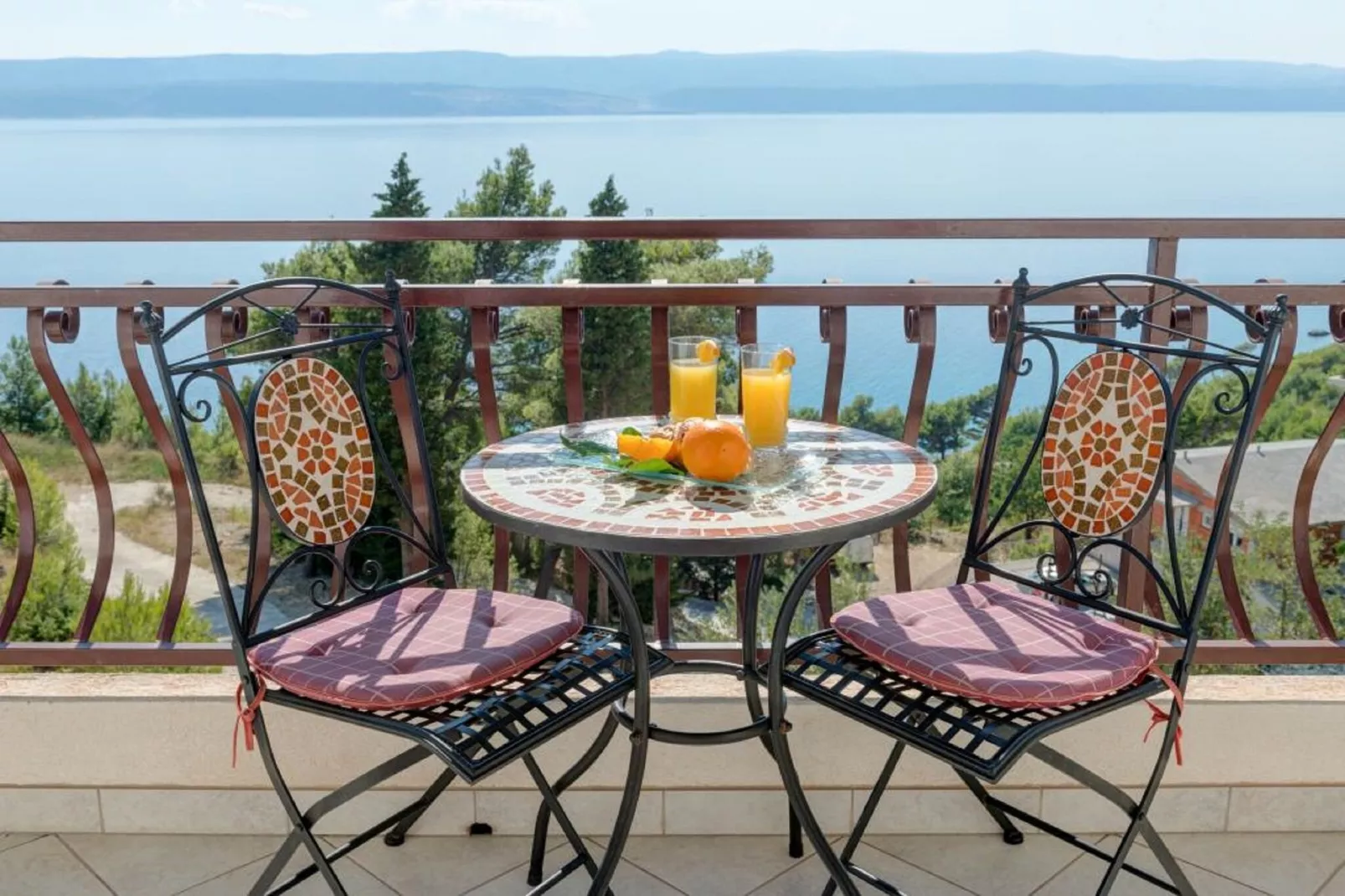 Apartments Tafra - One Bedroom Apartment 3-Terrasse / balcon