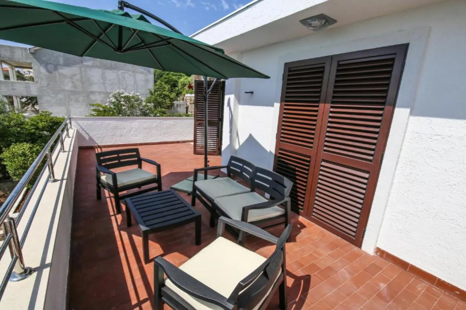 Apartment Darmy - Two Bedroom Apartment-Balcon-terrasse