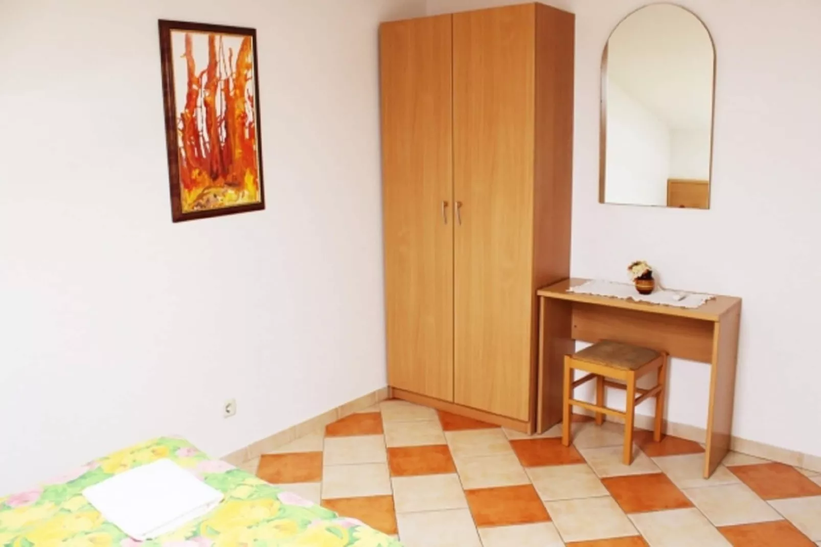 Apartments Pansion Franka 3* - One Bedroom Apartment with Sea View and Terrace - APT 11-Chambre