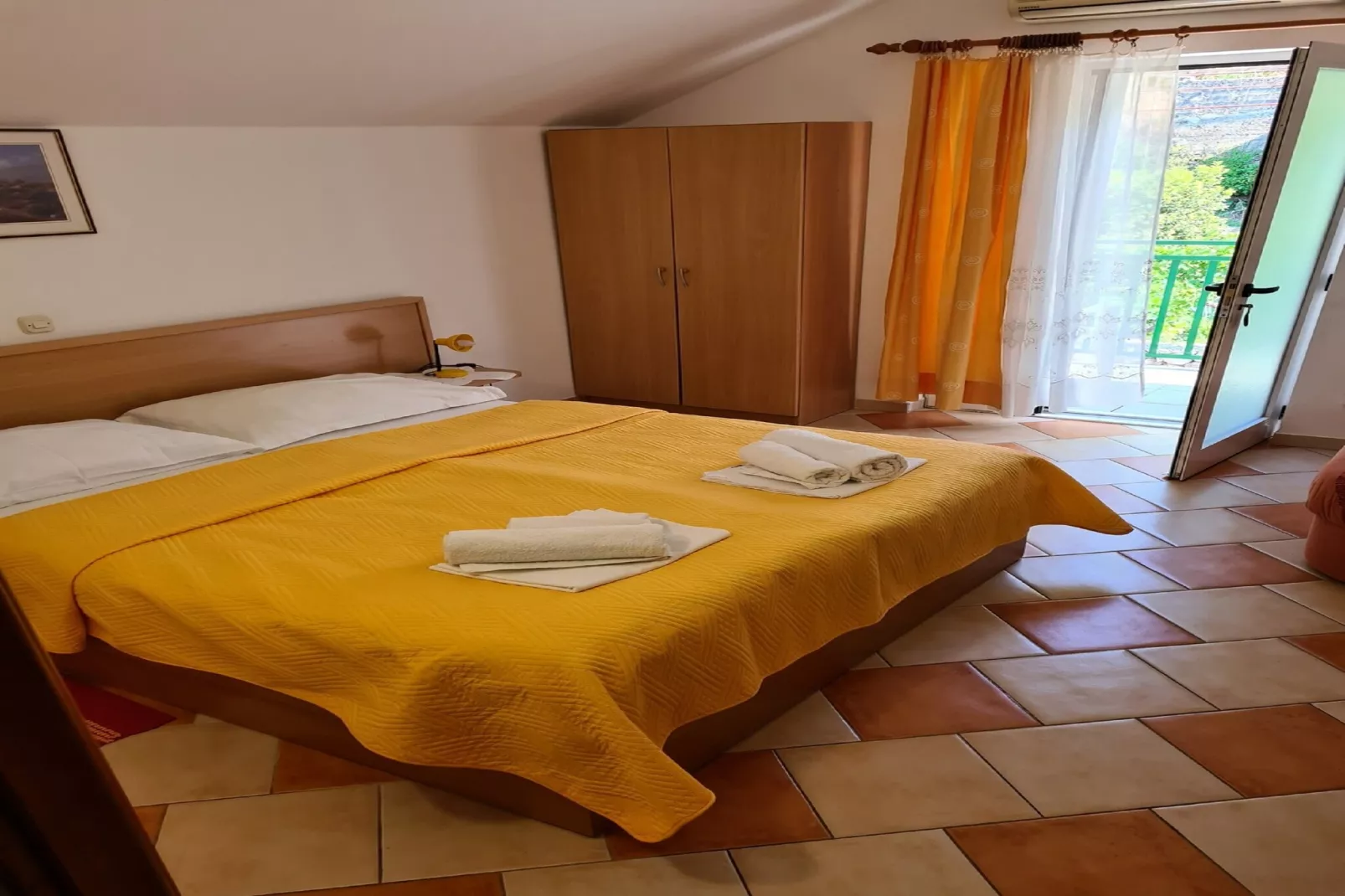 Apartments Pansion Franka 3* - Two Bedroom Apartment with Sea View and Terrace - APT 12-Bedroom