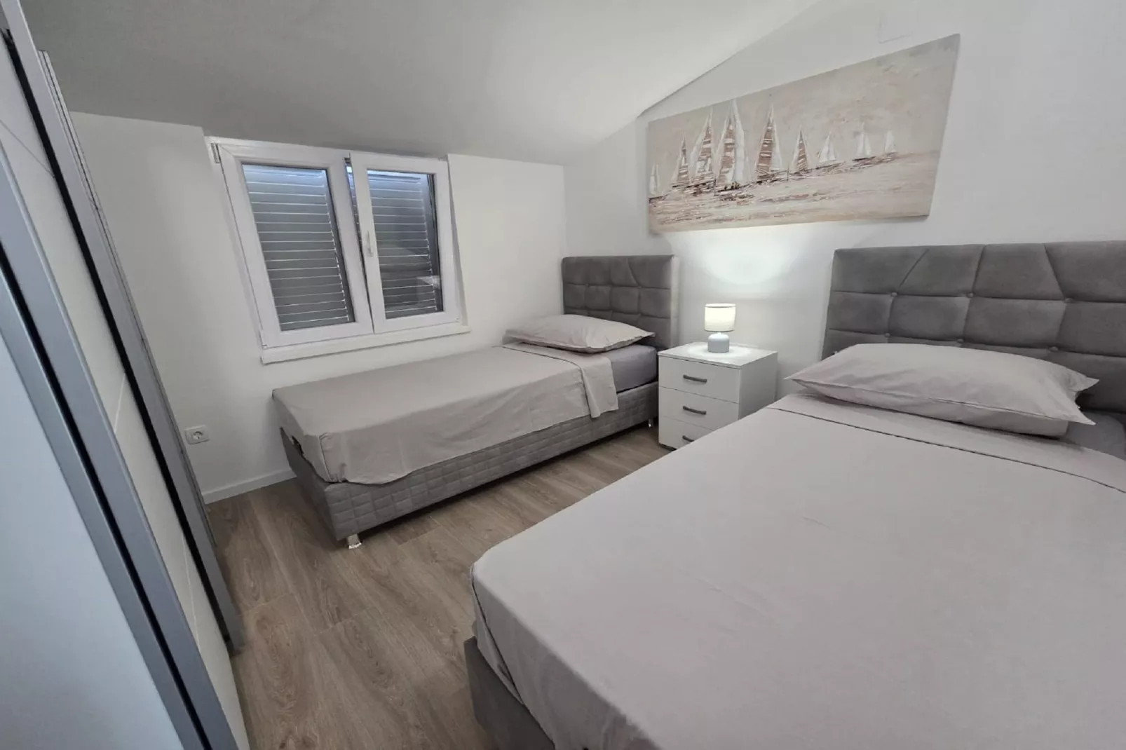 Apartments Ivankovic - Two Bedroom Apartment with Terrace-Bedroom