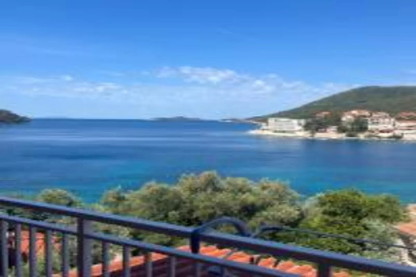 Apartments Bleuš - One Bedroom Apartment with Balcony and See View 3-Terrasse/Balkon