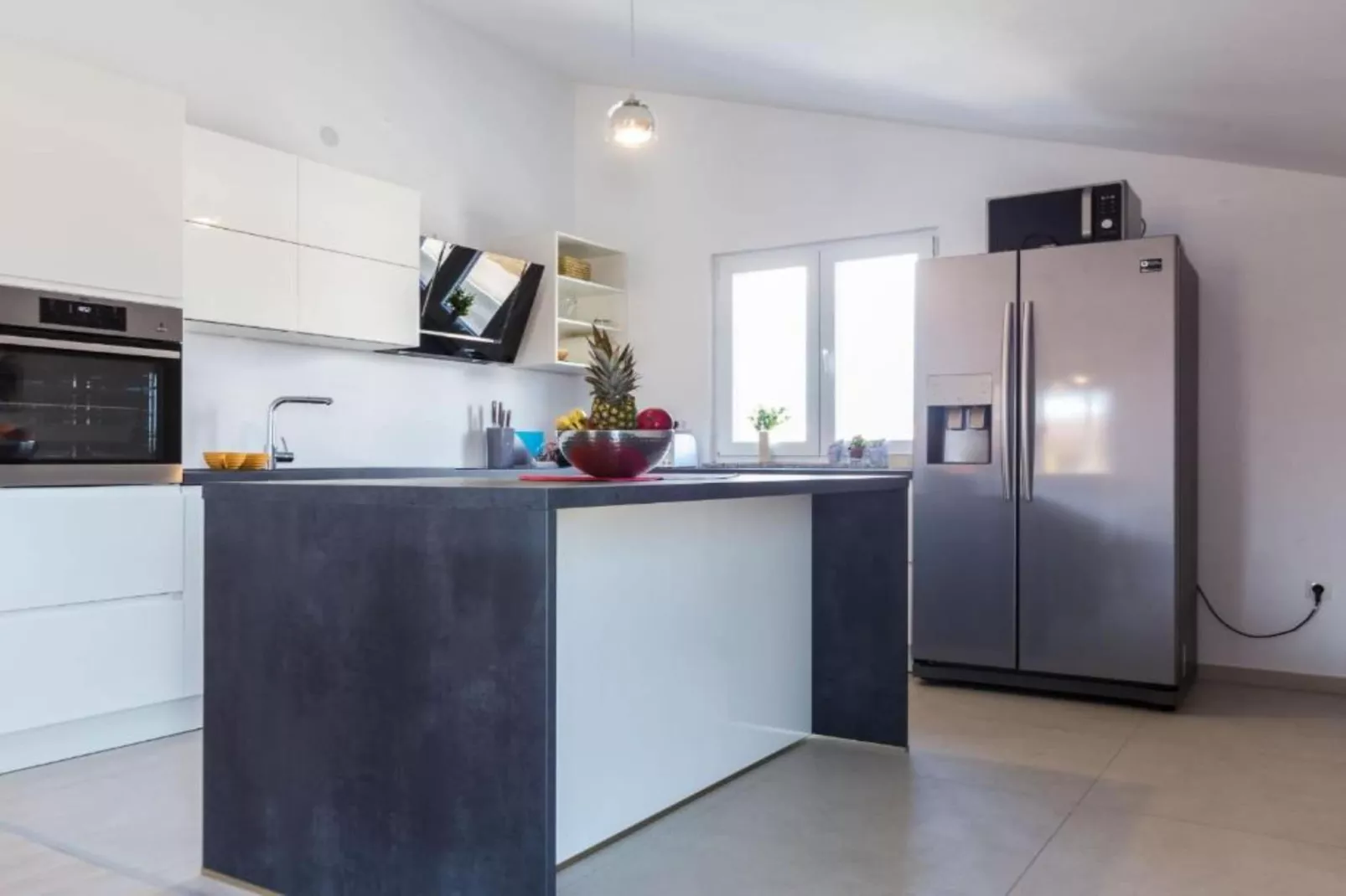 Cozy Three Bedroom Apartment With Terrace in Zadar - Three Bedroom Apartment-Kitchen
