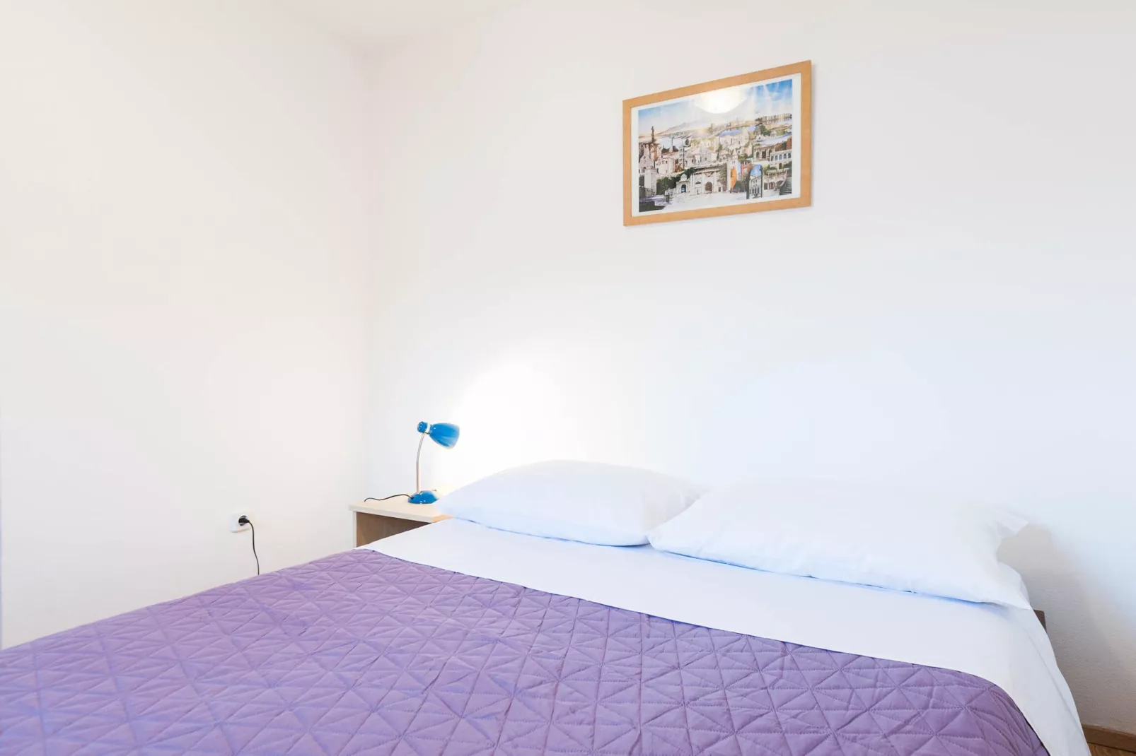Cozy Apartments in Zadar with Sea and Mountain Views - One Bedroom Apartment with Balcony (owner 1)-Bedroom