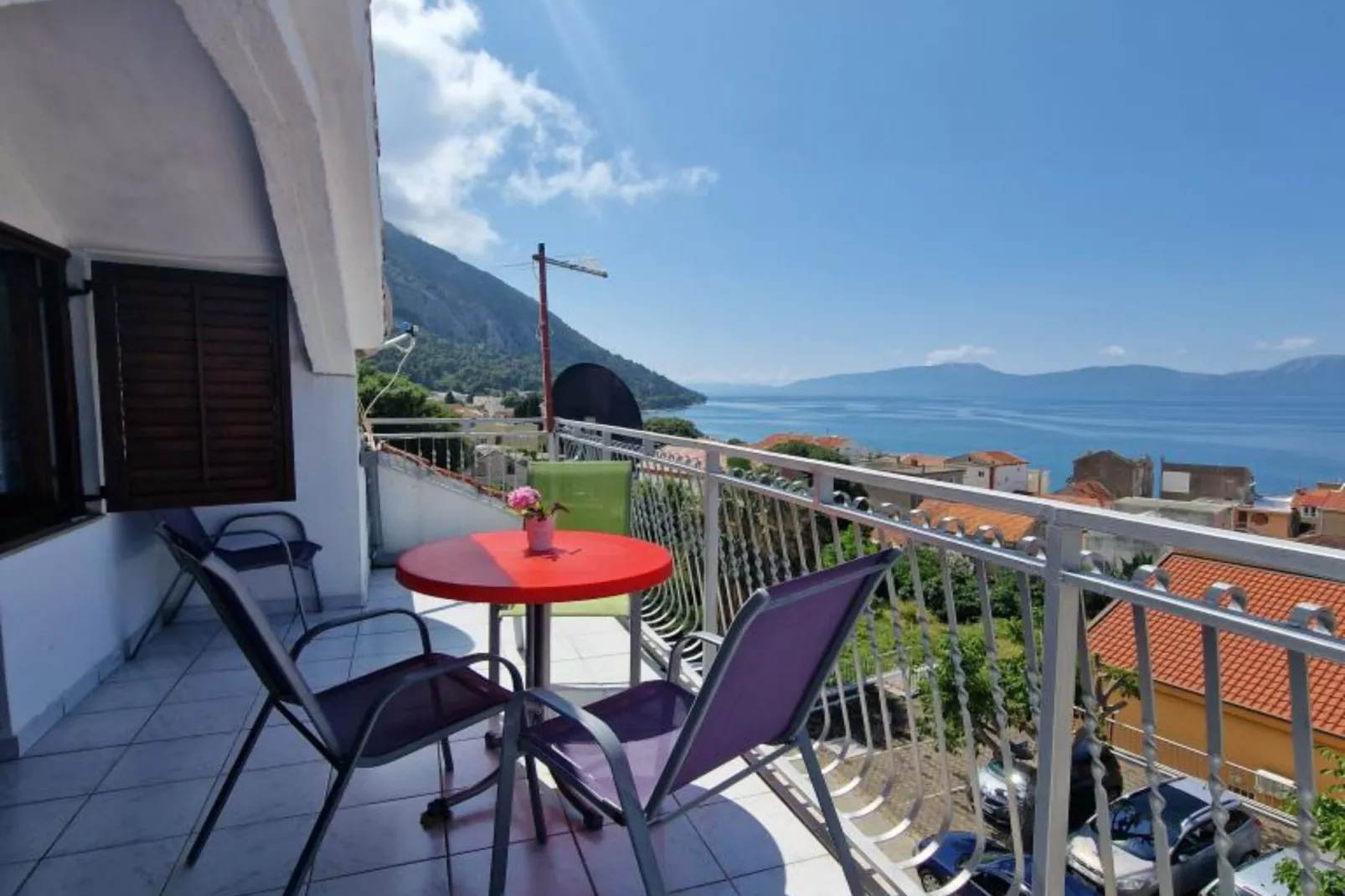 Two Bedroom  Apartment with Terrace and Sea View 4-Terrasse / balcon