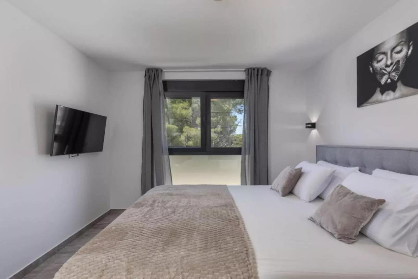 Charming Apartment Island Krk - Three Bedroom Apartment-Bedroom
