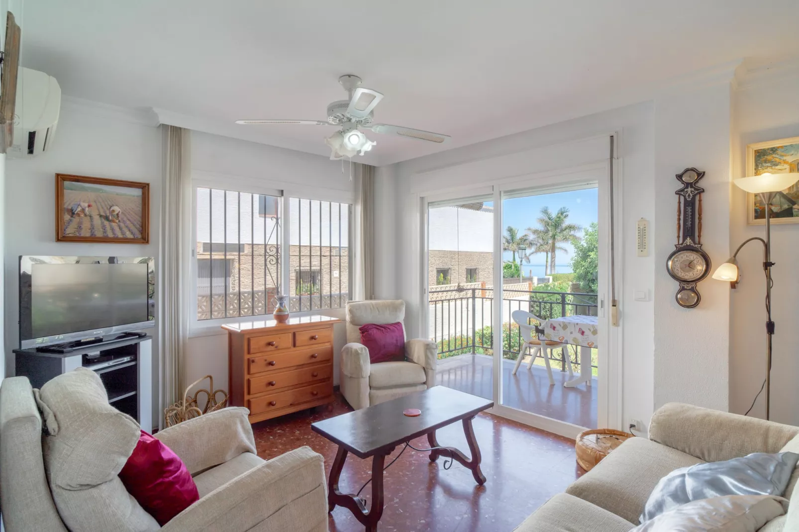 Acapulco Apartment 7 by Casasol-Living room