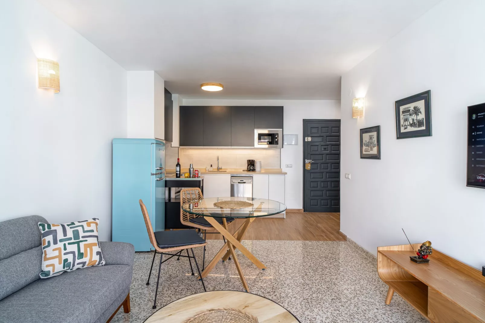 Albaida Seaview by Casasol-Living room