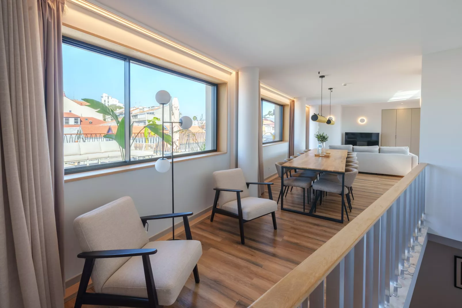 Feel Porto Firmeza Coworking & Flat 4.4-Wohnzimmer
