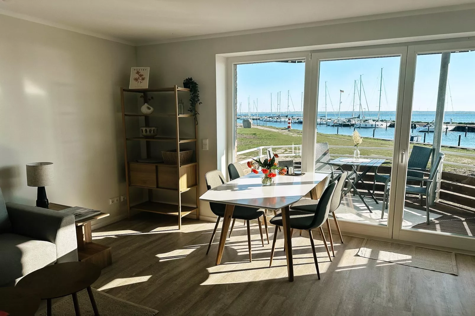 FeWo Hygge Havn-Living room
