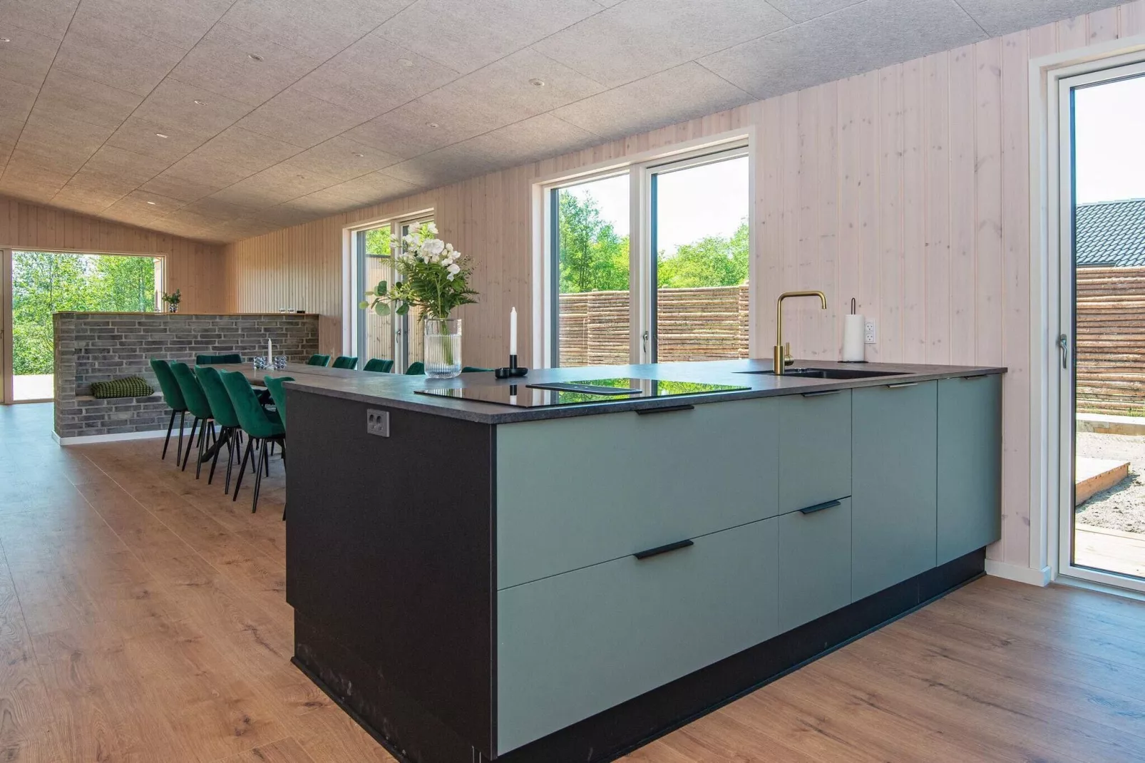 14 Personen Ferienhaus in Glesborg-By Traum-Innenbereich