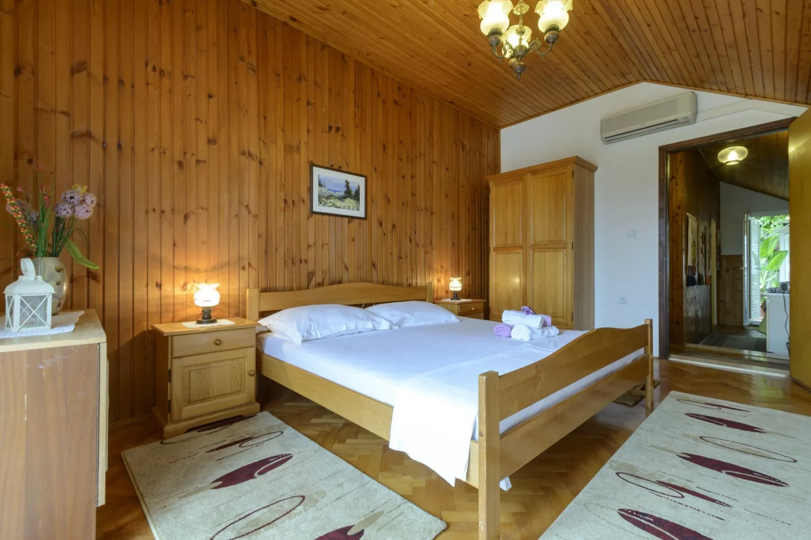 Oreb Dream Apartments - Two Bedroom Apartment with Terrace and Garden View (Apartment 5)-Bedroom