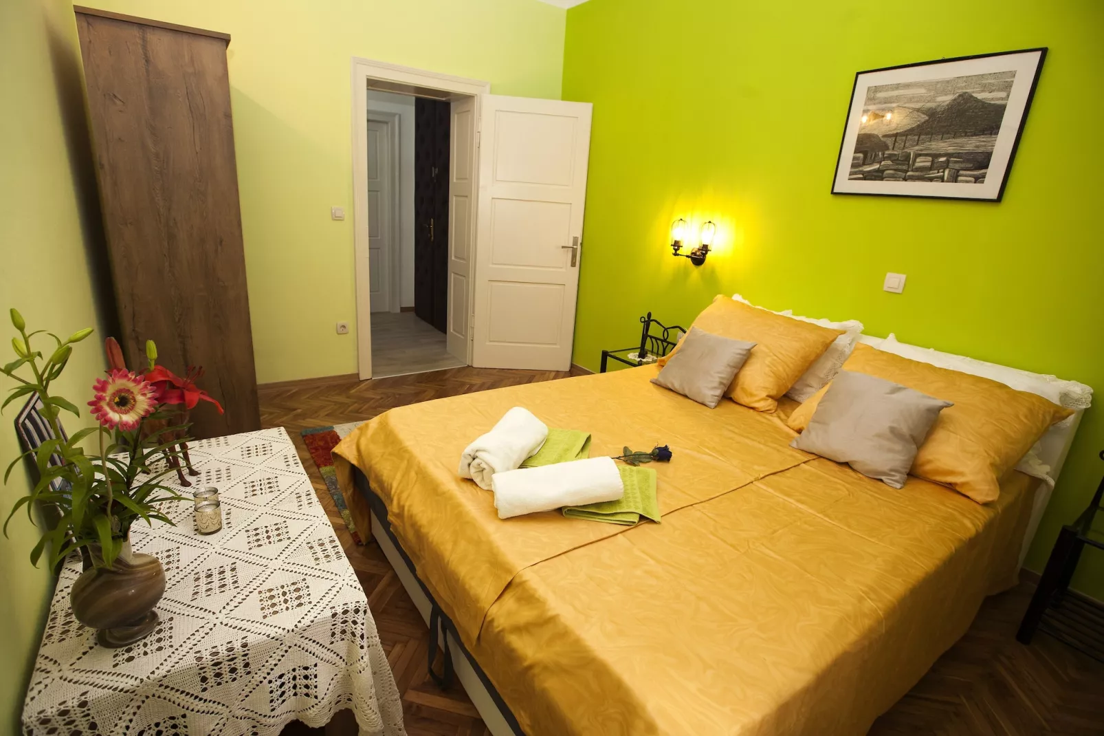 Zen Apartment - One Bedroom Apartment-Chambre