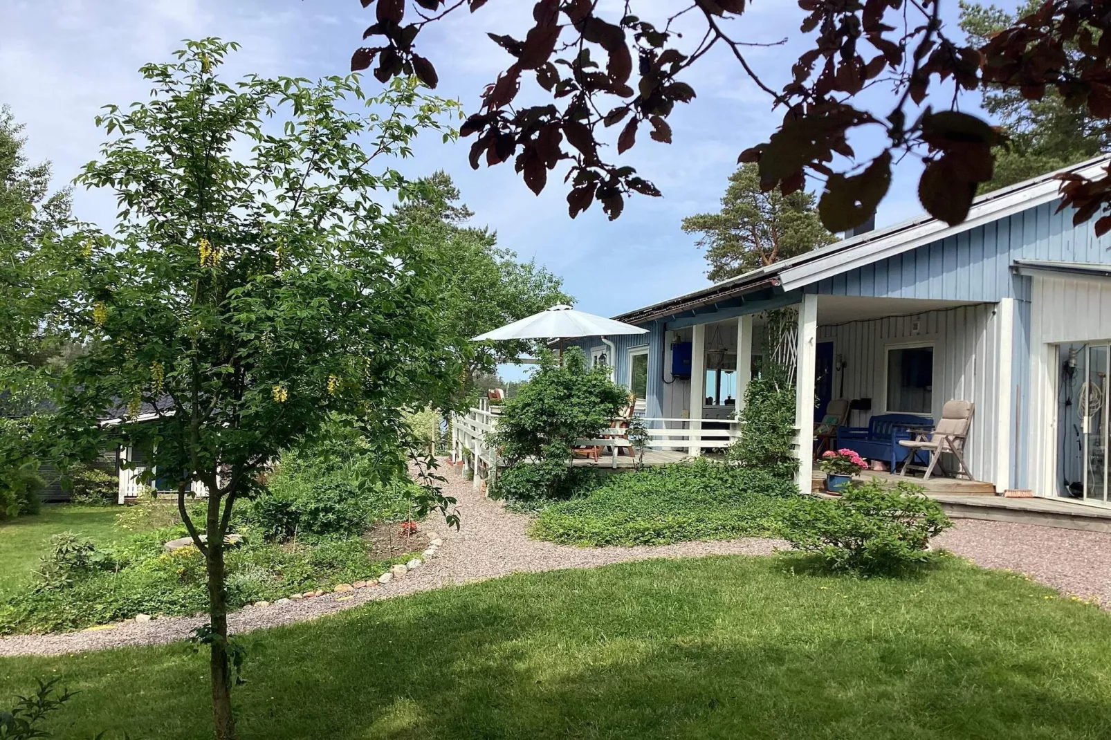 5 Sterne Ferienhaus in VÄDDÖ-Im Freien
