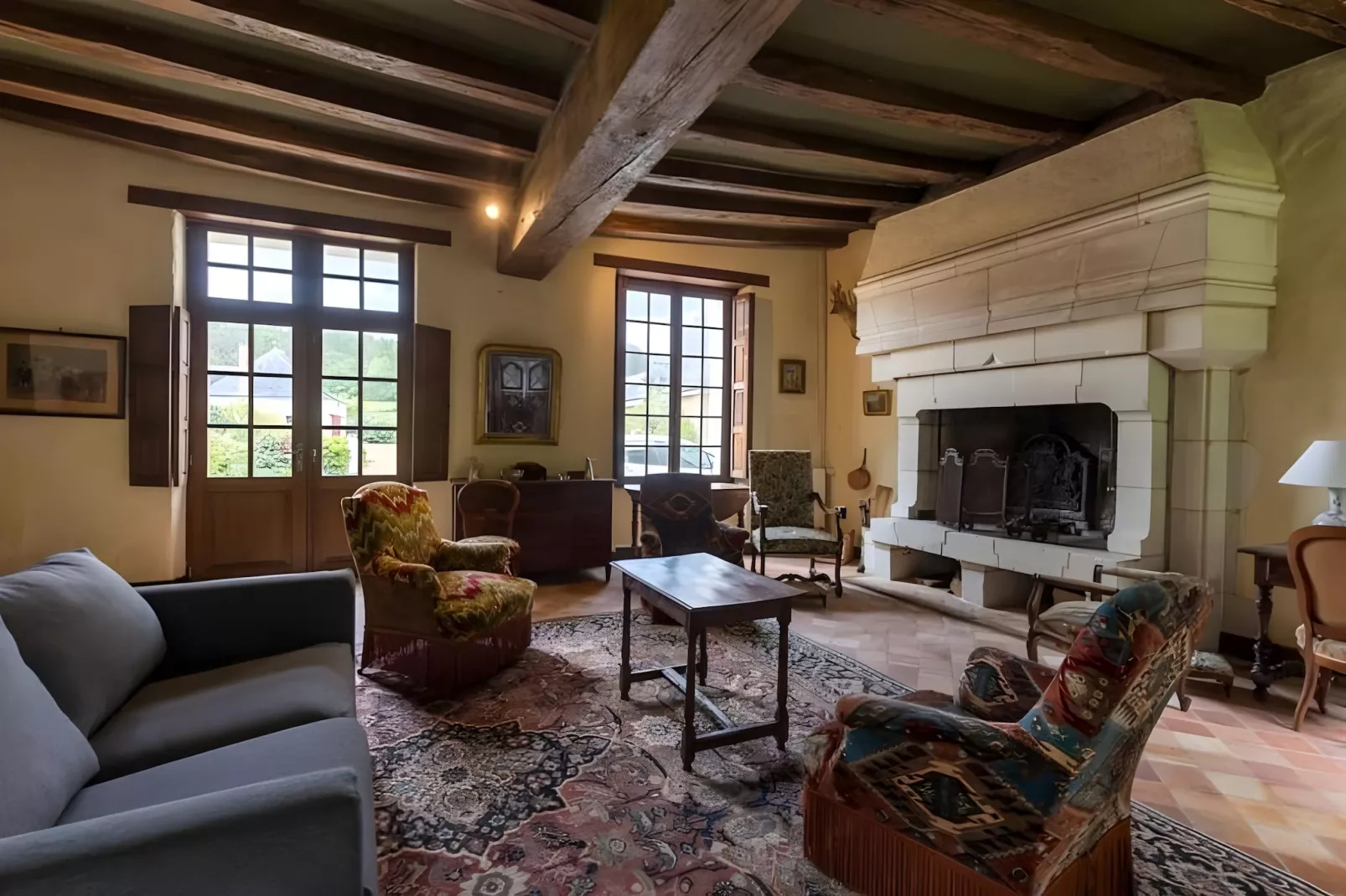 Domaine de l'Aubonnière - 14p - Rêve au Mans-Living room