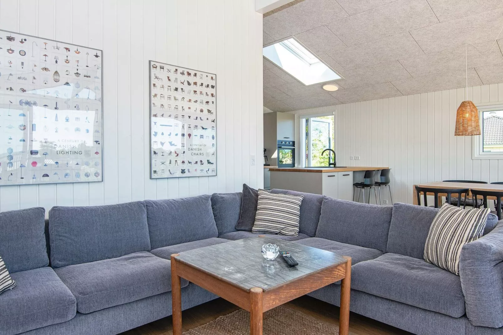 Maison de vacances pour 6 a Rønde-By Traum