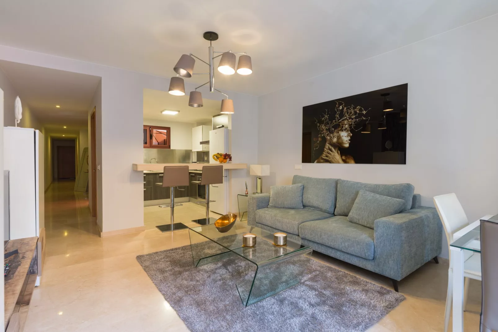 Luxury Dunas in Las Canteras By CanariasGetaway-Living room