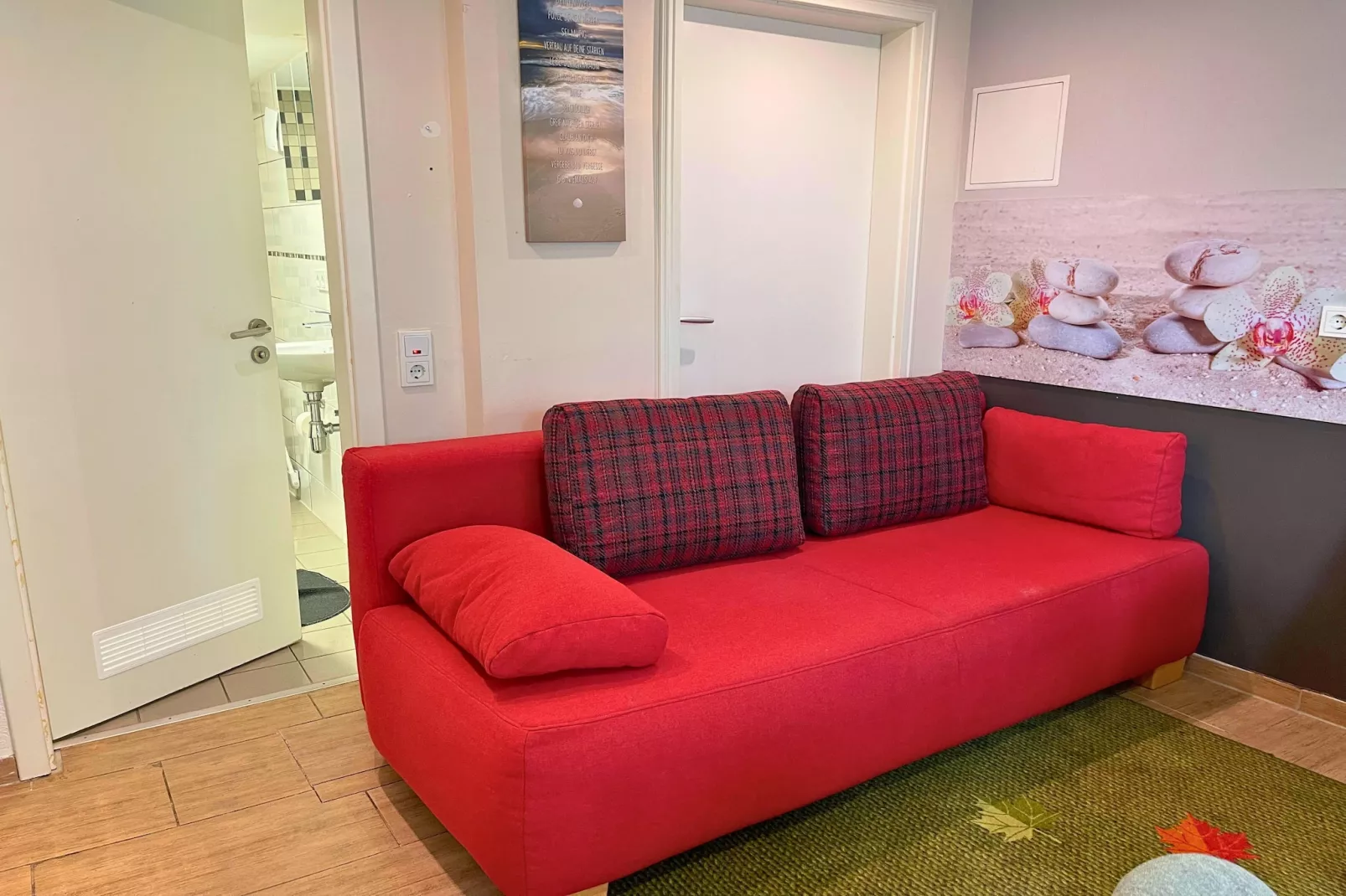 F000 Apartment mit Doppelbett-Living room