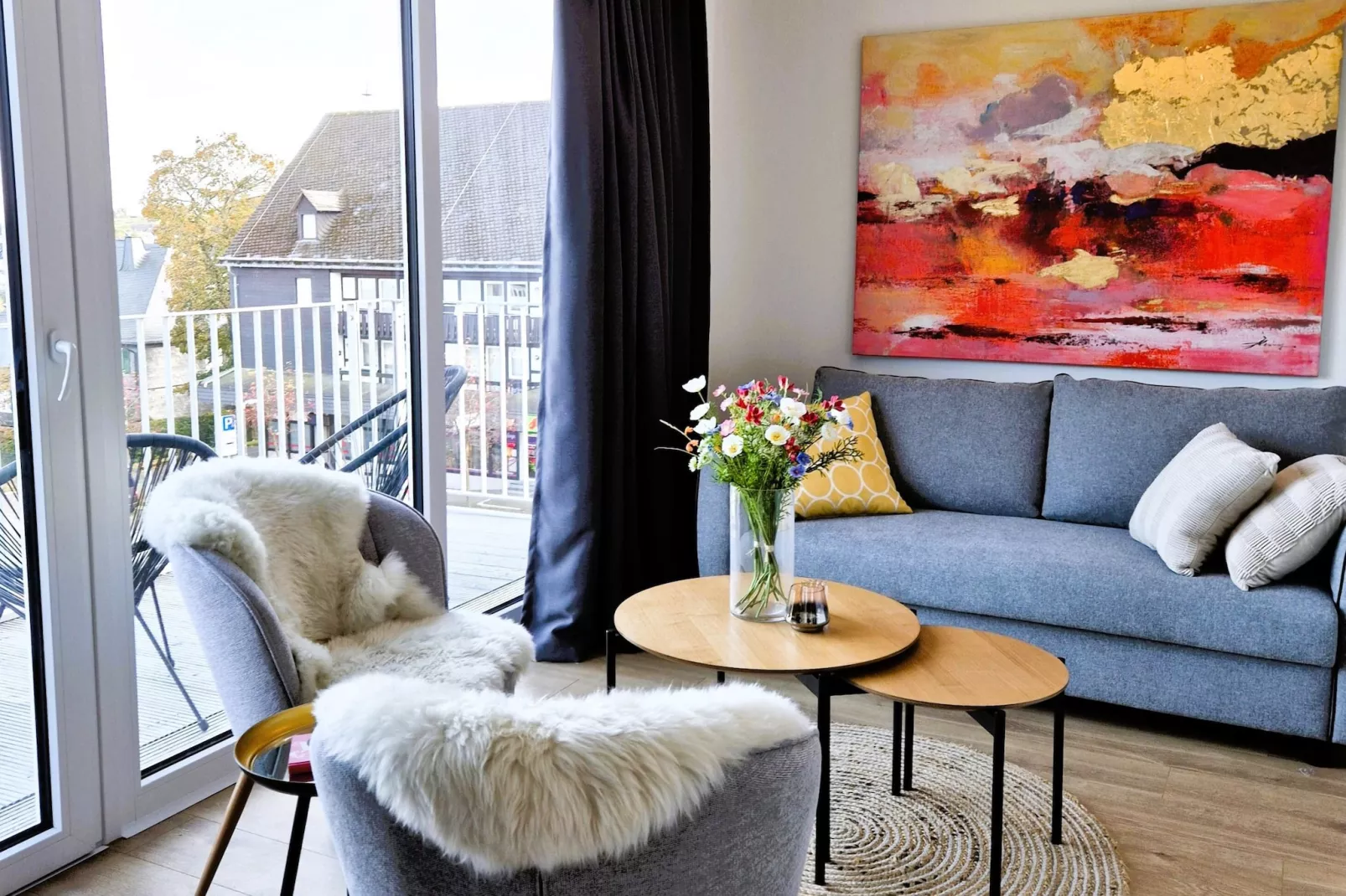 1SZ/3P Winterberg Appartement 21132-Living room