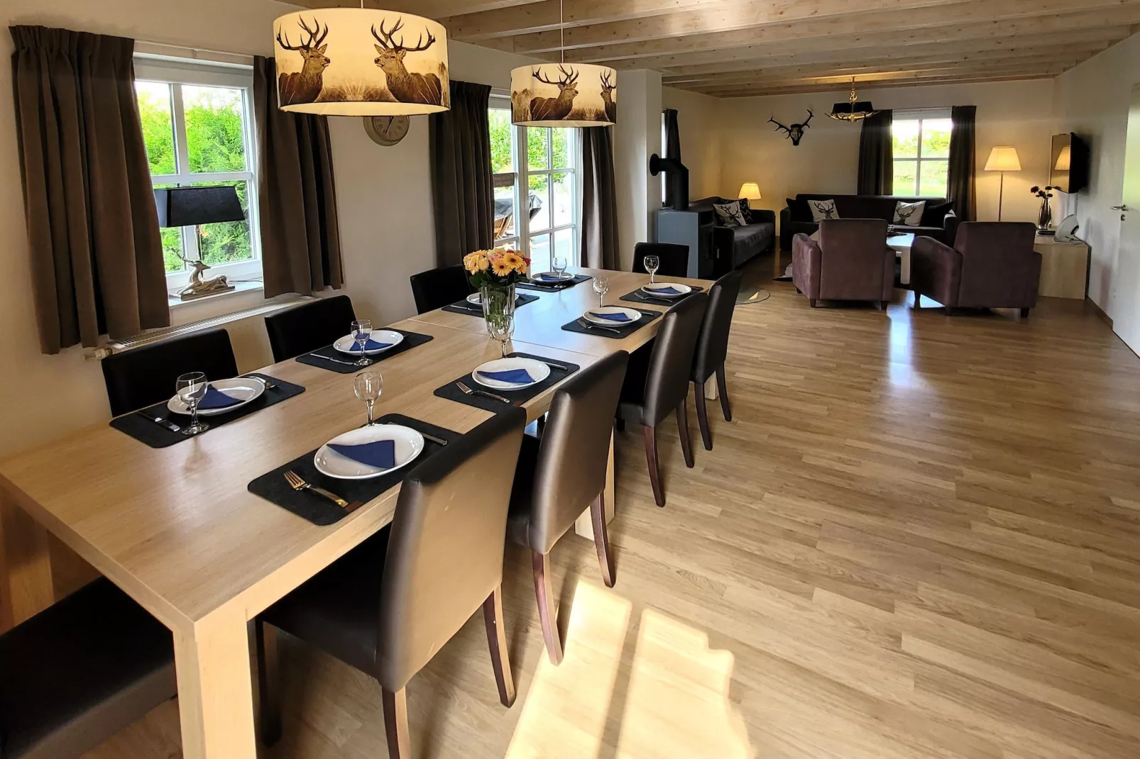 4 SZ/ 8P  - Winterberg Chalet 21096-Dining room