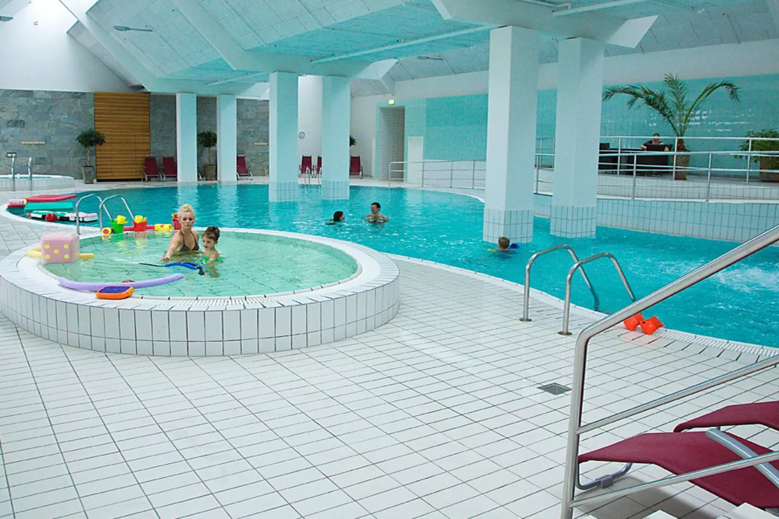 8 Personen Ferienhaus auf einem Ferienpark Rømø - Schwimmbad