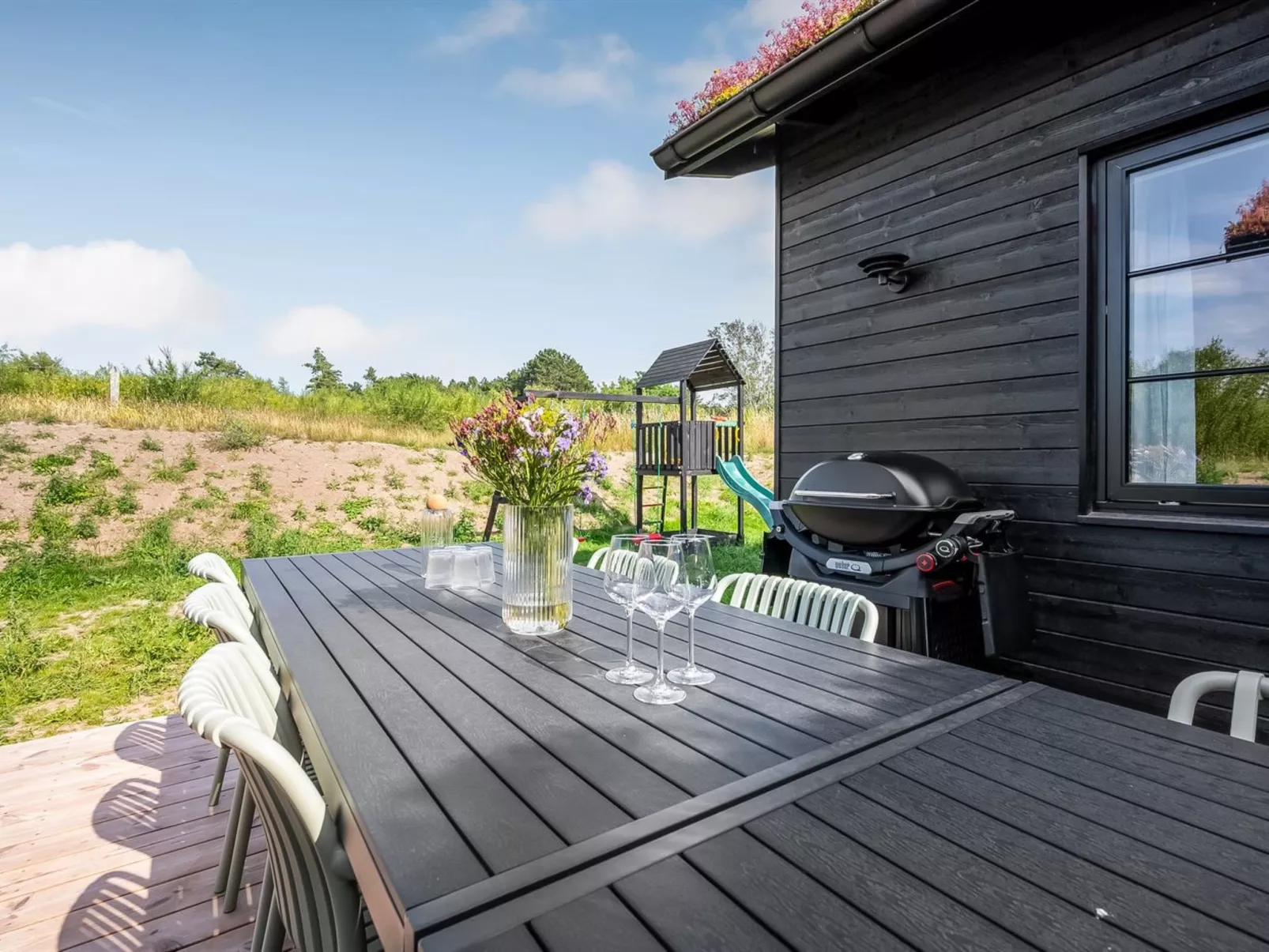 "Adia" - 650m from the sea-Draußen