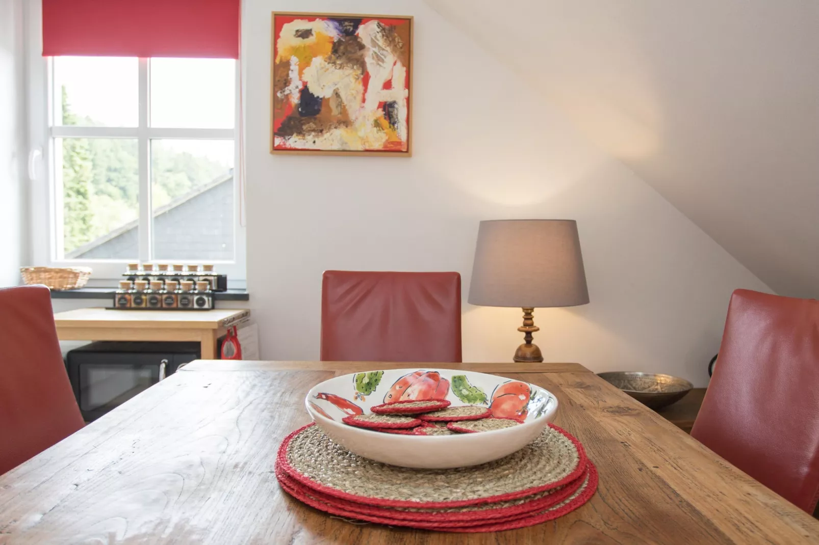 Ferienhaus 'Rothaarglück' Sauerland mit Aussicht-Dining room