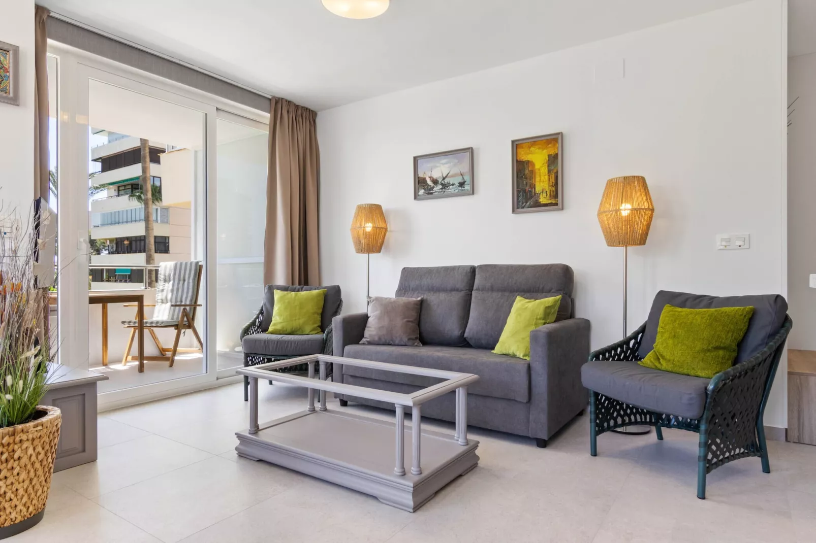 Casa Sol y mar - Playamar-Wohnzimmer