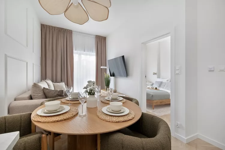 Apartament Powstańców WLKP 16E-25 Pobierowo-Living room