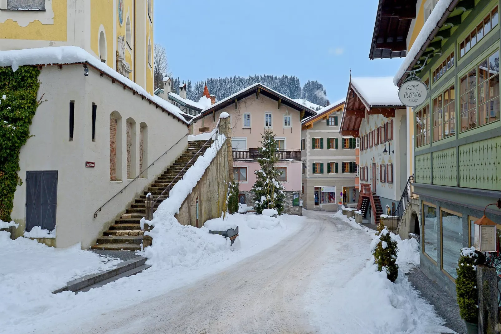 Jägerhaus Appartements-Exterior in winter