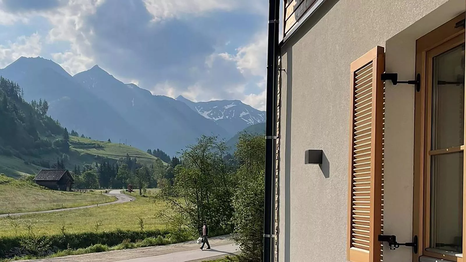 Chalet Amsel-View summer