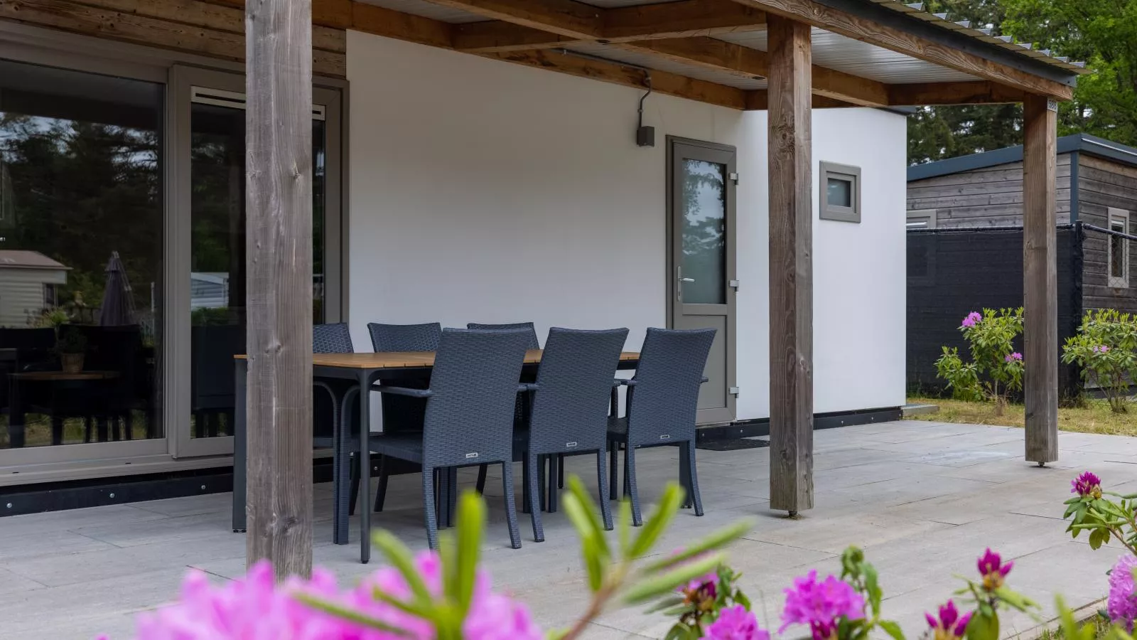 Woodlodge XL 588-Balcon-terrasse