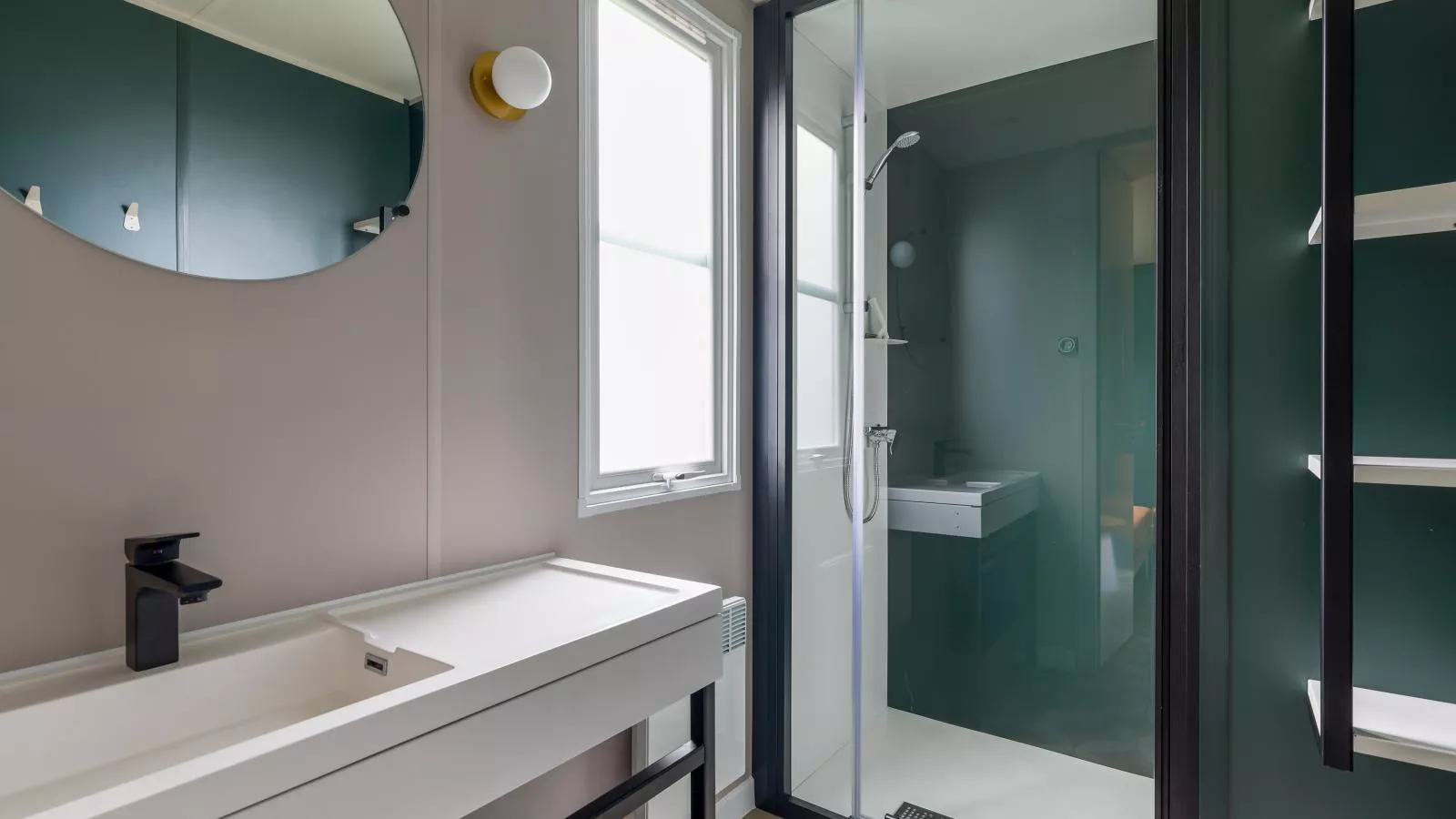 Boslodge-Salle de bain