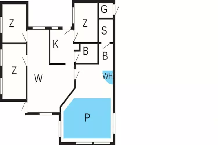 10 person holiday home in Allingåbro-By Traum-Floor plan