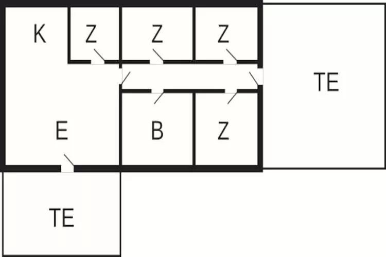8 person holiday home in Løgstør-By Traum-Floor plan