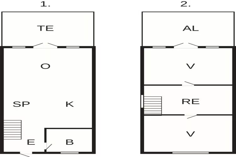 6 person holiday home in Hadsund-By Traum - Floor plan