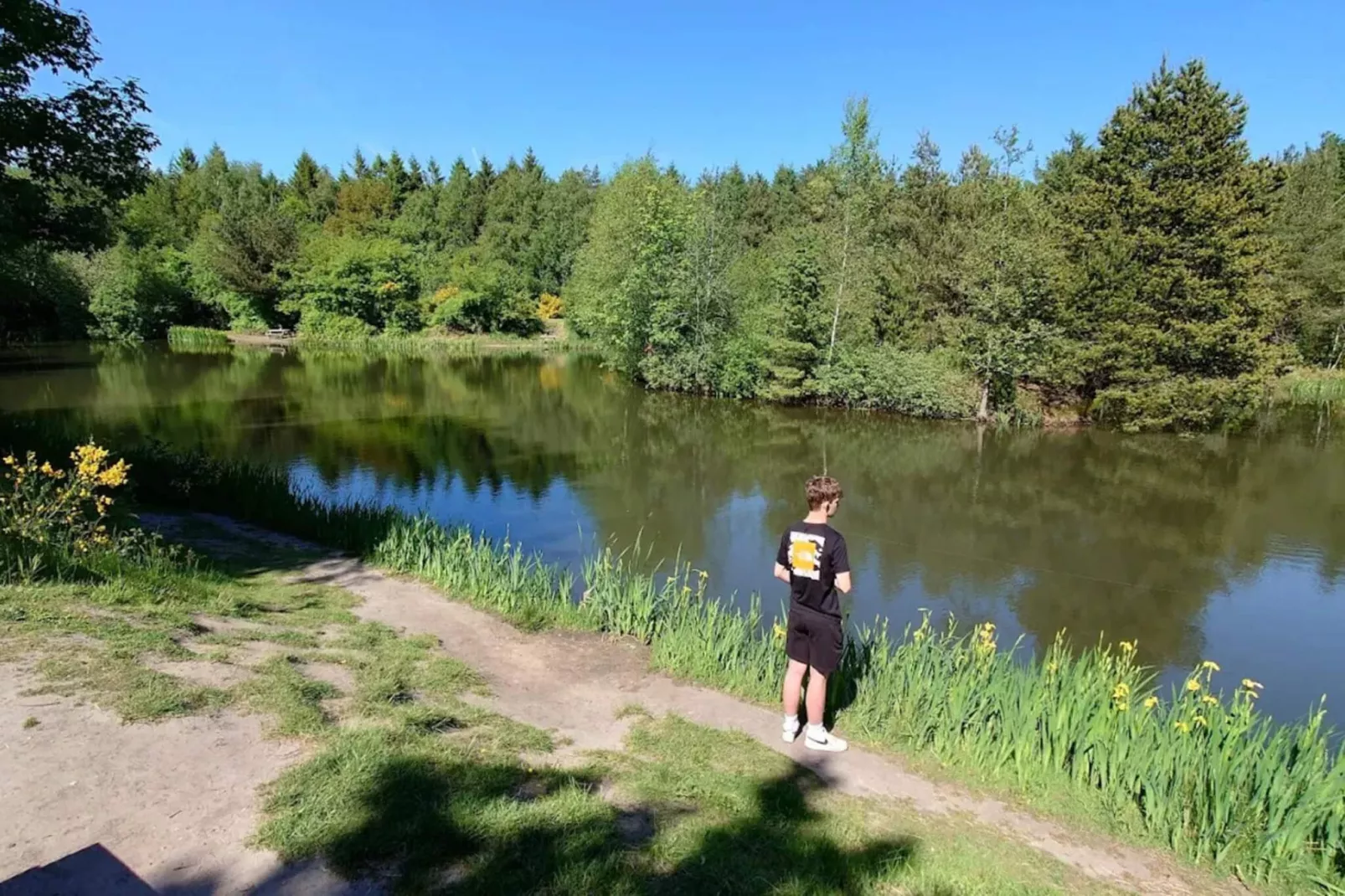 8 person holiday home in Oksbøl-By Traum-Water view