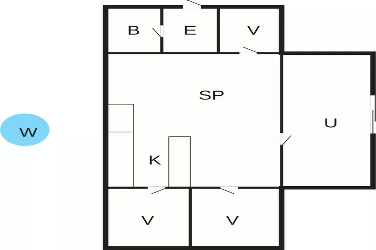8 Personen Ferienhaus in Skagen-By Traum-Grundriss