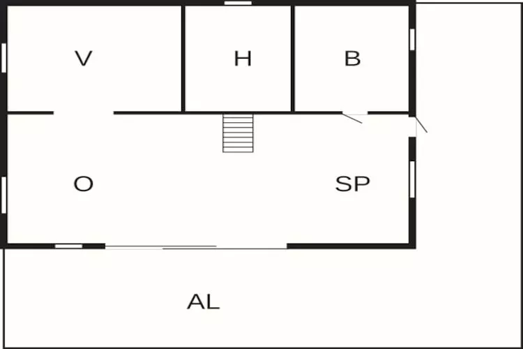4 Personen Ferienhaus in INGARÖ-By Traum-Grundriss