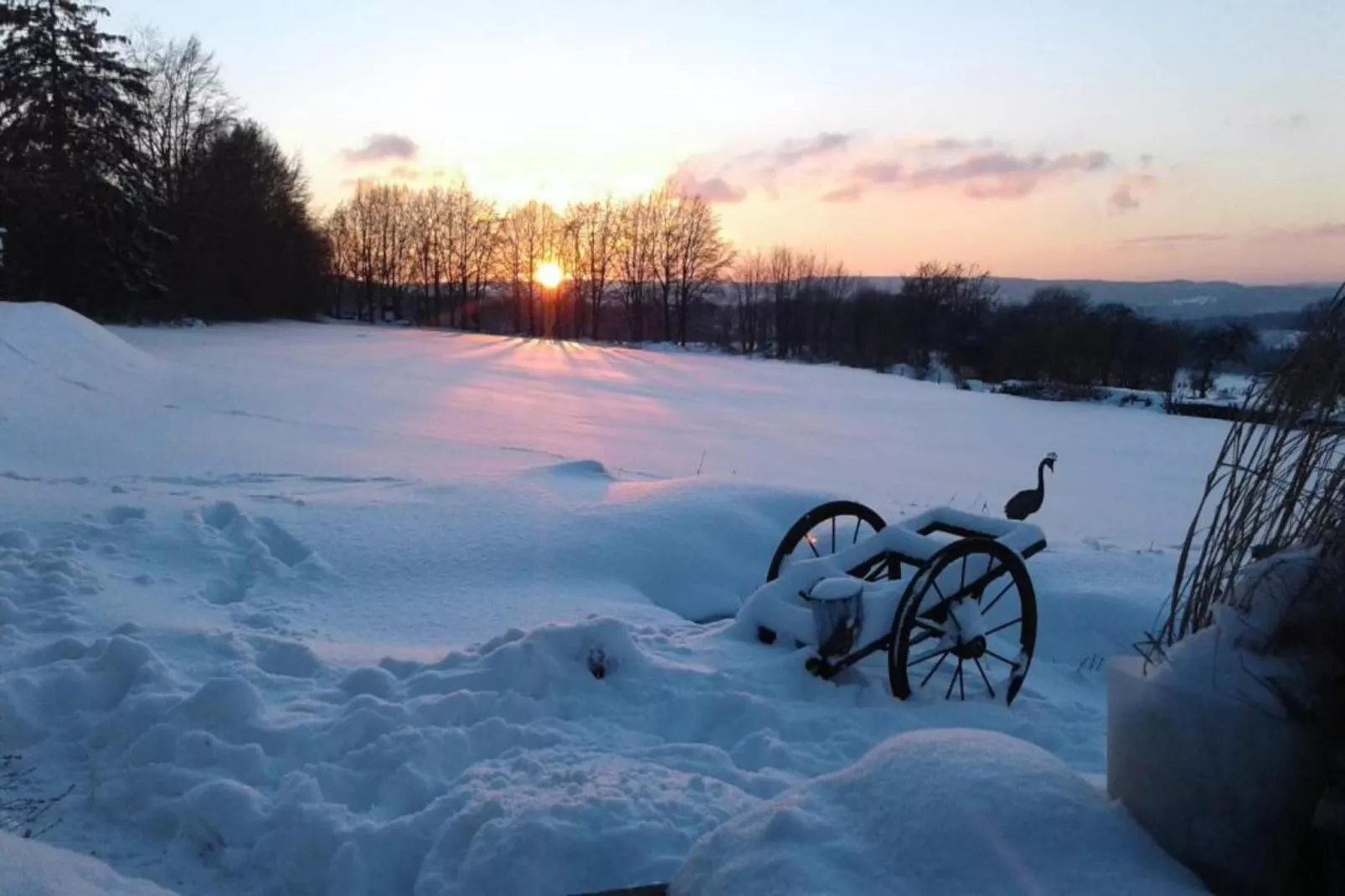 Gite la Randonnee-Gebiet Winter 20 km