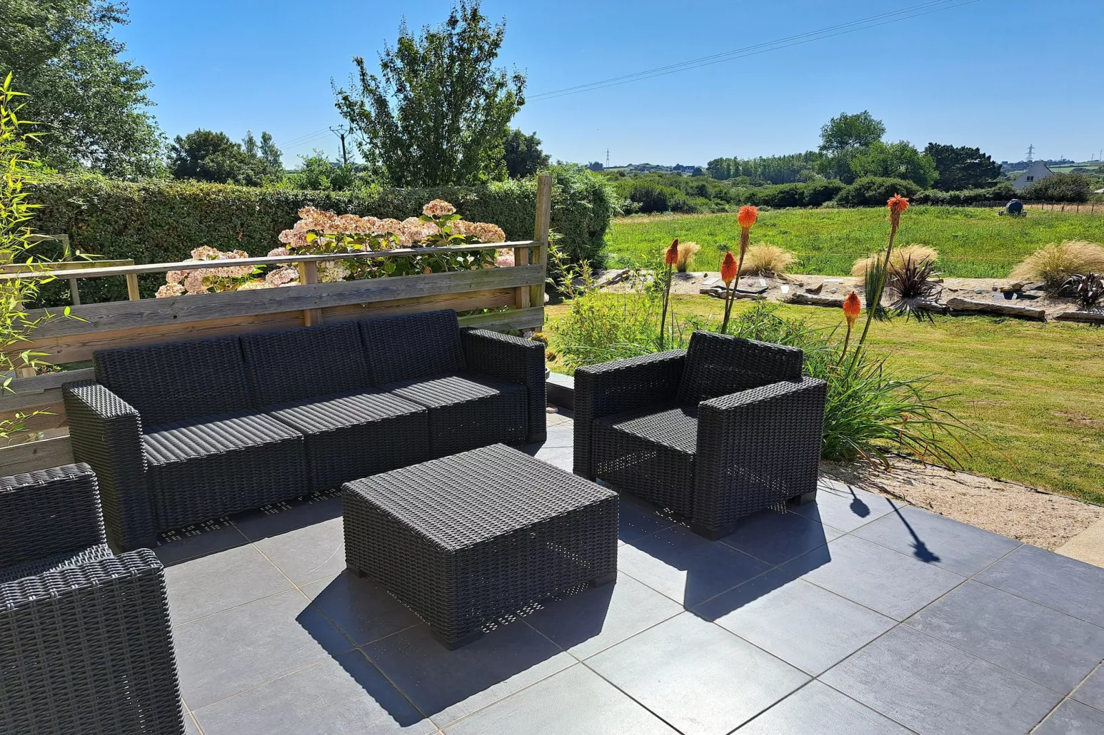 Ferienhaus Guissény-Terrace balcony
