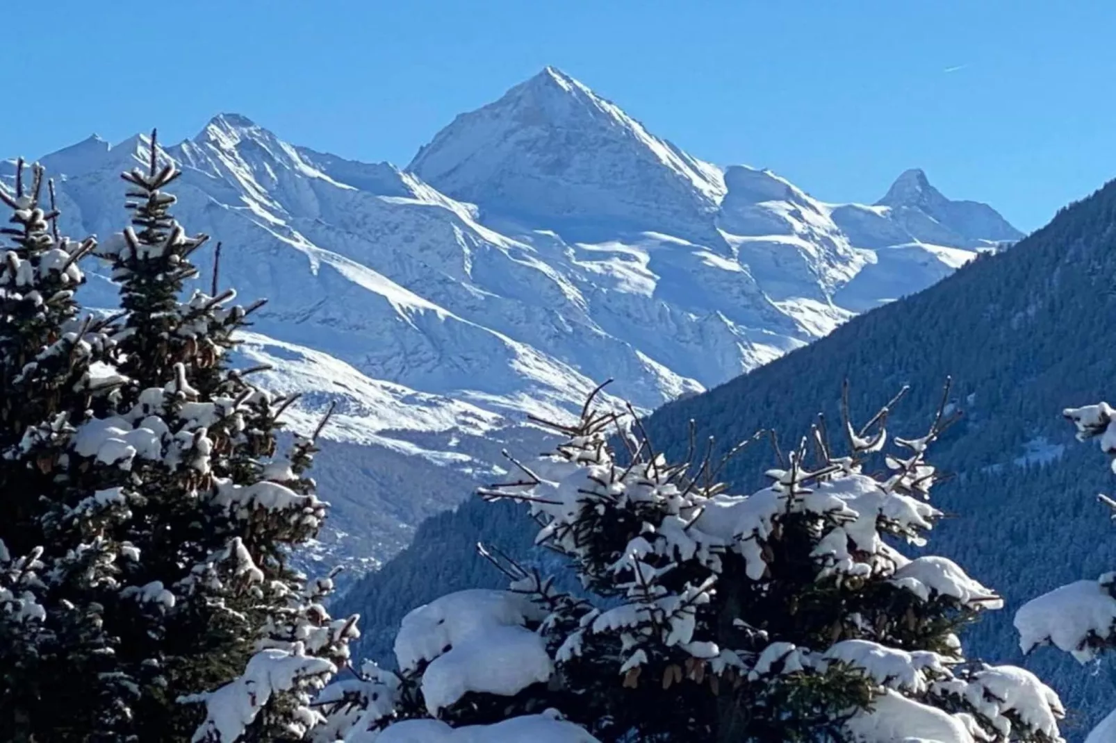 Chalet Le Chaînon-Gebiet Winter 5 km