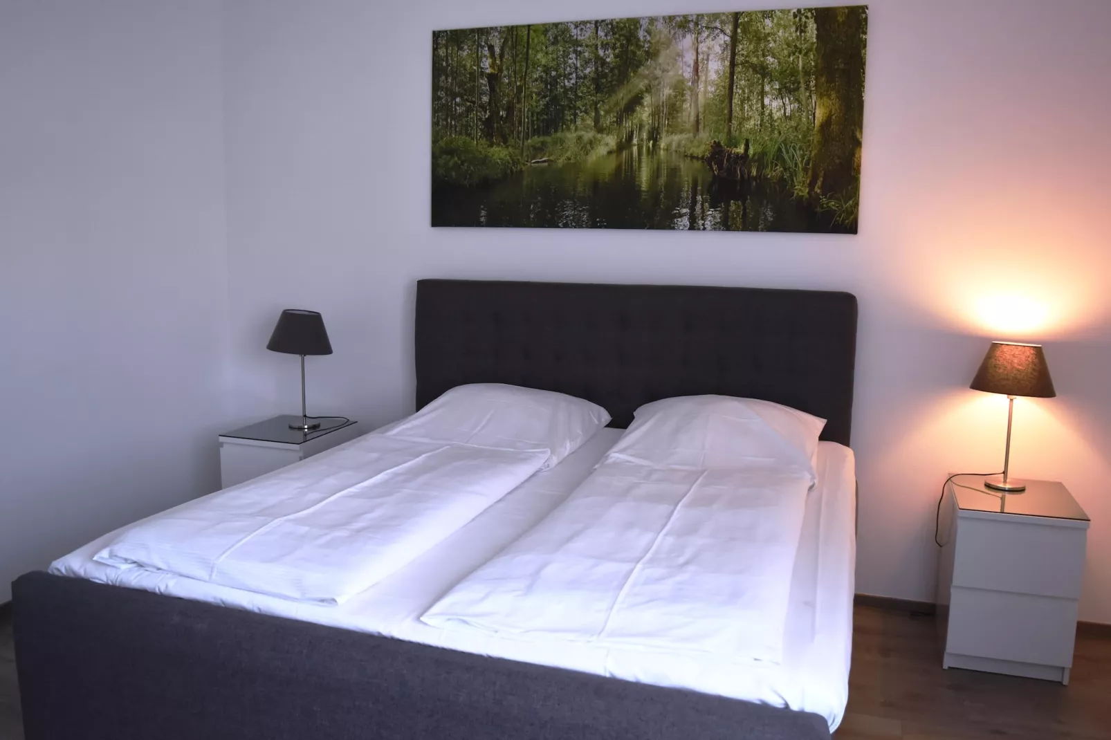 Apartment 65 qm mit Spreeblick-Bedroom