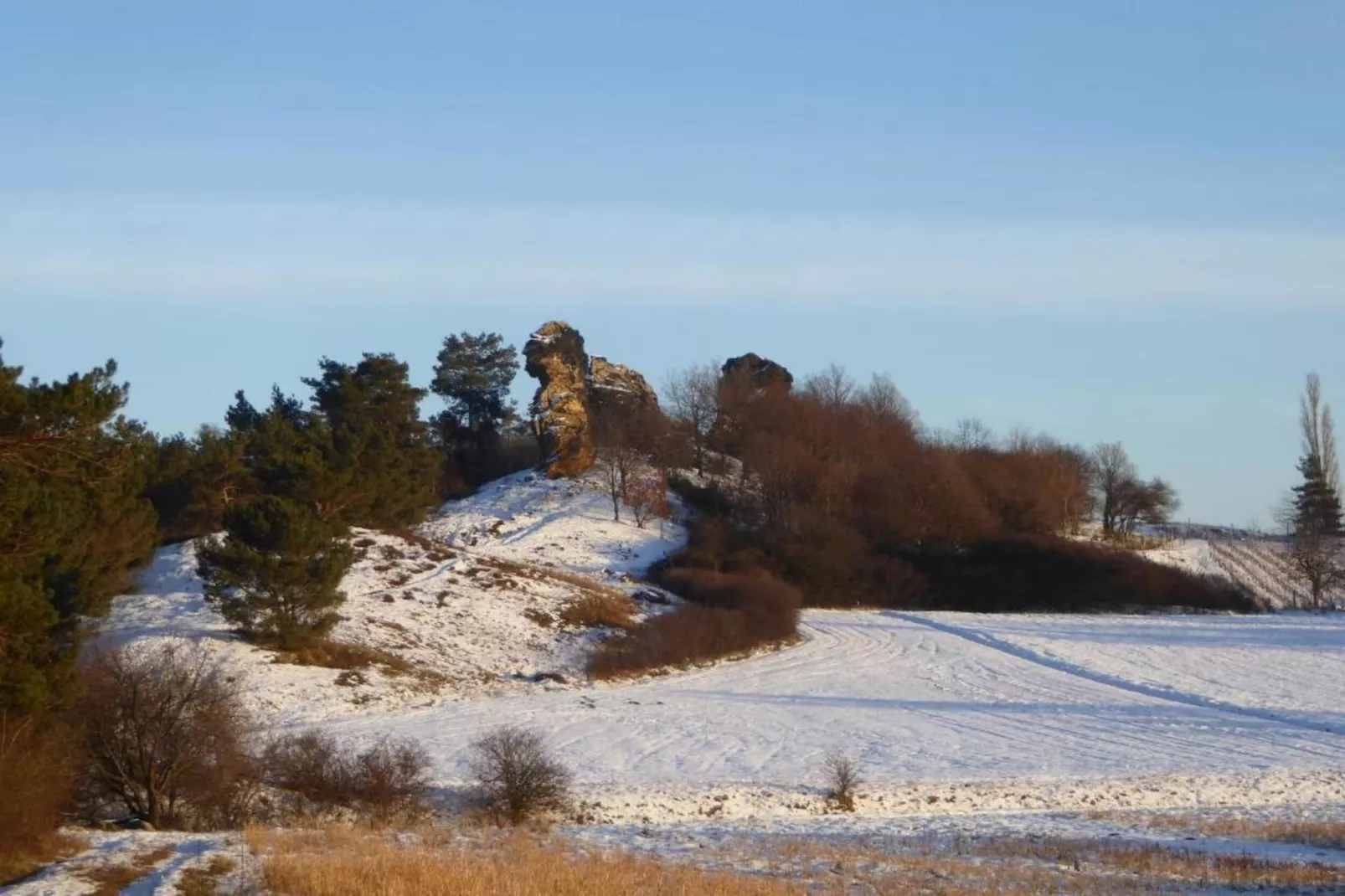 Opperode-Area within 20km in winter